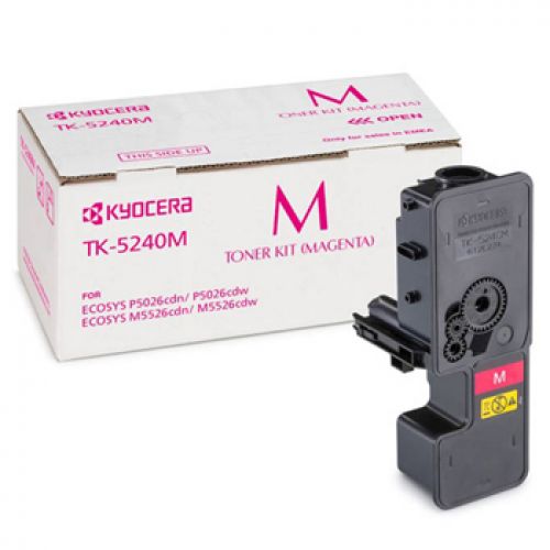 Toner Ecosys M5526/P5026 (TK5240M) Magenta , KYOCERA/MITA , KYOTK5240M , 632983036983